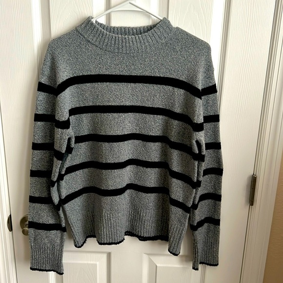 Ladies Workshop size‎ small cozy striped sweater - Picture 1 of 7